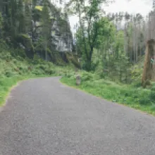 údolím říčky křinice